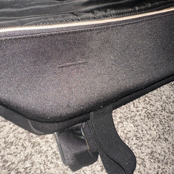 Black Quilted Backpack - Picture 7 of 7